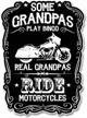 skull society grandpas motorcycles laptops logo