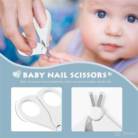 img 2 attached to 💅 Newborn & Infant Nail Kit Set - Perfect Gift for New Parents with Baby Nail Clippers