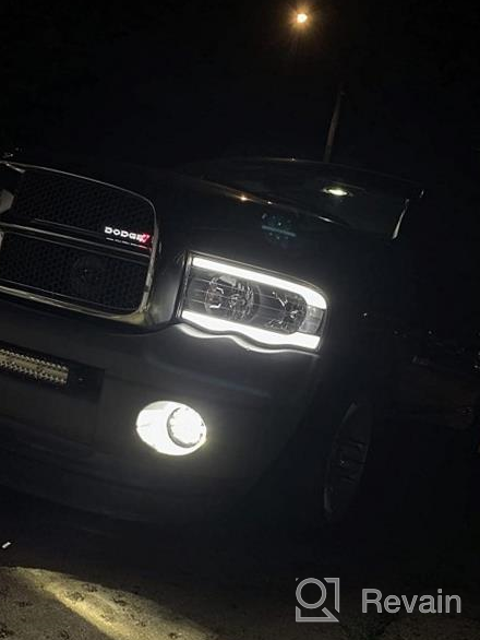 img 1 attached to Upgrade Your Dodge Ram With BICYACO LED Fog Lights And DRL - 1 Pair (Black) - Compatible With 2002-2008 Ram 1500 And 2003-2009 Ram 2500/3500 Pickup Trucks review by Jonathan Partridge