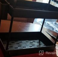 img 1 attached to Maximize Your Space With The SOLEJAZZ 2 Tier Under Sink Organizer And Storage - Perfect For Bathroom And Kitchen Cabinets! review by Brandon Reynolds