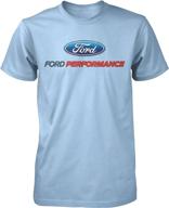 ford performance t-shirt mustang gt st racing - front print for peak style and comfort logo