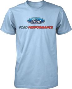 img 2 attached to Ford Performance T-Shirt Mustang GT ST Racing - Front Print for Peak Style and Comfort