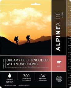 img 3 attached to 🍲 Delicious AlpineAire Creamy Beef & Noodles with Mushrooms - A Mouthwatering Treat!