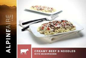 img 2 attached to 🍲 Delicious AlpineAire Creamy Beef & Noodles with Mushrooms - A Mouthwatering Treat!