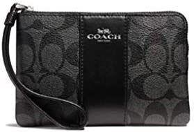 img 1 attached to Coach F58035 Wristlet Signature Leather Women's Handbags & Wallets : Wristlets