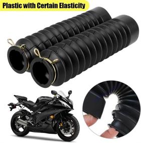 img 3 attached to 205X42Mm Motorcycle Gaiters Gators Damping