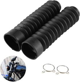 img 4 attached to 205X42Mm Motorcycle Gaiters Gators Damping