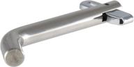 🔒 curt 23581 stainless steel swivel trailer hitch pin: 1/2-inch diameter for 1-1/4-inch receiver logo