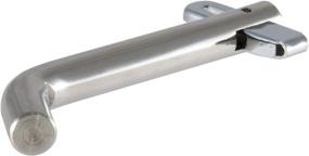 img 4 attached to 🔒 CURT 23581 Stainless Steel Swivel Trailer Hitch Pin: 1/2-Inch Diameter for 1-1/4-Inch Receiver