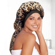 🛁 natural comfort sleeping bonnet: elastic, comfy personal care for bathing & bath accessories logo