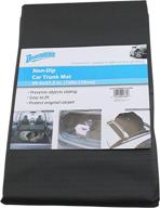 🚗 universal size 39" x 47" non-slip car trunk mat: customizable cargo liner for ultimate protection логотип