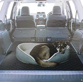 img 1 attached to 🚗 Universal Size 39" x 47" Non-Slip Car Trunk Mat: Customizable Cargo Liner for Ultimate Protection