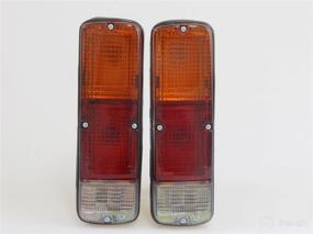 img 2 attached to Toyota Land Cruiser 40 Series FJ40 FJ45 HJ47 Tail Light Lamps - New Pair LH/RH