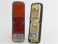 toyota land cruiser 40 series fj40 fj45 hj47 tail light lamps - new pair lh/rh logo