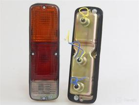 img 3 attached to Toyota Land Cruiser 40 Series FJ40 FJ45 HJ47 Tail Light Lamps - New Pair LH/RH