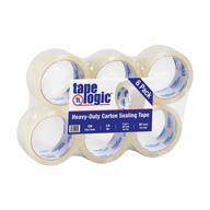 clear and strong aviditi packaging tape for efficient shipping and moving - pack of 6 refills for home and office logo