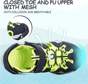 img 3 attached to RUNSIDE Sandals Closed Toe Outdoor Athletic Boys' Shoes ~ Sandals