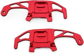 img 2 attached to 🔴 Enhance your VW Golf MK7 GTI R's Performance with Red Polish Aluminum Paddle Shifters
