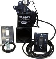 🚽 valterra e1003vp ez valve 3-inch electric waste valve system, black - enhanced for seo logo