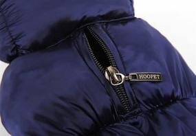 img 1 attached to MaruPet Winter Waterproof Windproof Reversible Dog Vest Coat – Warm 🐶 Dog Down Jacket for Extra Small and Small Dogs, Navy Blue, Size S