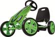 hauck speedster pedal go kart: intense graphics, comfortable seat, and 3-point steering wheel logo