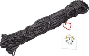 img 3 attached to 🌾Сетка для кормления сено медленного протяжения "Teke" - длиной 40 дюймов с отверстиями диаметром 2 дюйма.