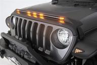 защитите свою поездку: защита капота avs aeroskin lightshield для jeep gladiator и wrangler логотип