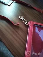 img 1 attached to Stylish And Functional AnsTOP Crossbody Phone Purse - A Must-Have For Women On The Go! review by Tabu Little