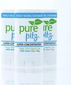 img 2 attached to 🌿 Stay Fresh with Pure Pitz by Purely Lisa Organic & Natural Deodorant (3 Pack)