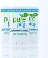 🌿 stay fresh with pure pitz by purely lisa organic & natural deodorant (3 pack) logo