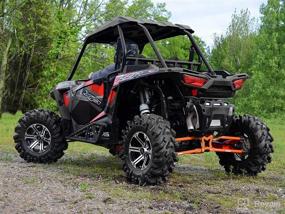 img 2 attached to SuperATV Heavy Duty Round Tubed Rear Radius Arms/Rods For Polaris RZR XP 1000 / XP 4 1000 / XP Turbo/XP 4 Turbo (2014 ) - Orange