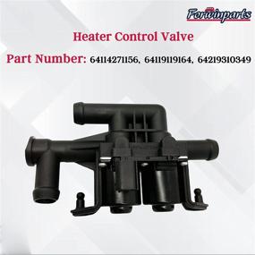 img 3 attached to 🔥 Heater Control Valve for BMW F01 F02 F10 F11 F12 - Forwinparts 64219310349