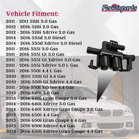 img 2 attached to 🔥 Heater Control Valve for BMW F01 F02 F10 F11 F12 - Forwinparts 64219310349