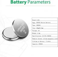 батарея licb cr2032, 20 шт. — долговечные литиевые батарейки типа «таблетка» и «таблетка» большой емкости 3 в с адаптивным питанием и превосходной безопасностью логотип
