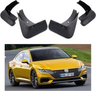 🚗 moertifei car mudguard fender mud flaps splash guard for 2019-2022 vw arteon / arteon r-line логотип