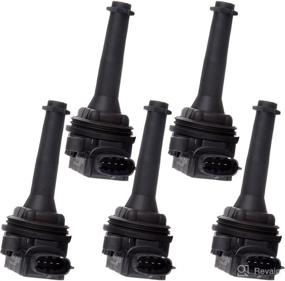 img 4 attached to 🔥 Cciyu 5Pcs UF341 Ignition Coils C1258 Replacements for Volvo C70 S60 S70 S80 V70 XC70 XC90