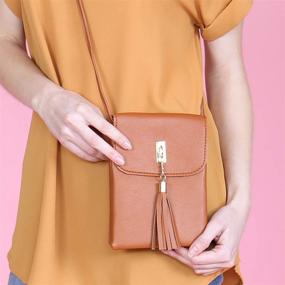 img 3 attached to Bohemian Travel Vegan Leather Handbag Women's Handbags & Wallets for Crossbody Bags