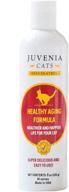 🐱 juvenia cats resveratrol supplement - anti aging antioxidant gel for cats, hypoallergenic, immune system support, healthy aging, joint and bone strength, senior cat vitamins - 8 oz logo