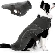 🐶 dog coat for small medium large dogs - lightweight and cozy dog jacket, soft warm double-layer fleece dog vest for indoor and outdoor use, ideal for dogs girl or boy (gr5xl) логотип