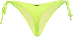 img 4 attached to RELLECIGA Womens Tie Side Bikini Bottom Women's Clothing - Swimsuits & Cover Ups