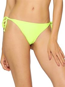 img 1 attached to RELLECIGA Womens Tie Side Bikini Bottom Women's Clothing - Swimsuits & Cover Ups