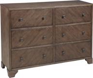 organize in style with right2home's brown 6-drawer accent storage chest logo