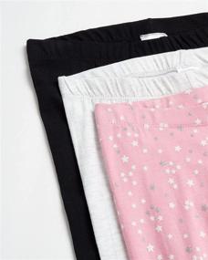 img 3 attached to DKNY Girls Leggings Multipack Clothing Girls' Clothing via Leggings