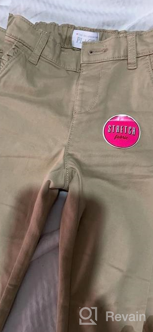 img 1 attached to Toddler Girls Skinny Chino Pants: Shop The Children'S Place For Stylish Comfort! review by Christina Ford