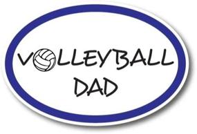 img 4 attached to Volleyball Magnet Decal Heavy Waterproof