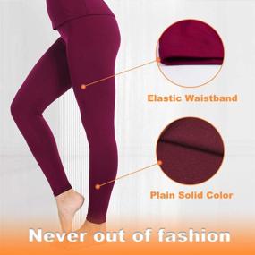 img 1 attached to Subuteay Thermal Underwear Compression Leggings Women's Clothing - Lingerie, Sleep & Lounge