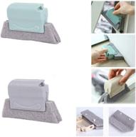 🧽 sliding sponge cleaning brush for creative hand-held window gap, door corner track - effective window & door track cleaning tool for gap grooves logo