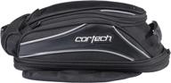 🏍️ cortech super 2.0 10l black motorcycle tank bag with magnetic mount логотип