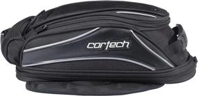 img 1 attached to 🏍️ Cortech Super 2.0 10L Black Motorcycle Tank Bag with Magnetic Mount