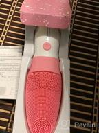 img 1 attached to Get Glowing Skin With Our Sonic Facial Cleansing Brush - Waterproof, USB Rechargeable, And Exfoliating Silicone Scrubber review by Orwin Greener